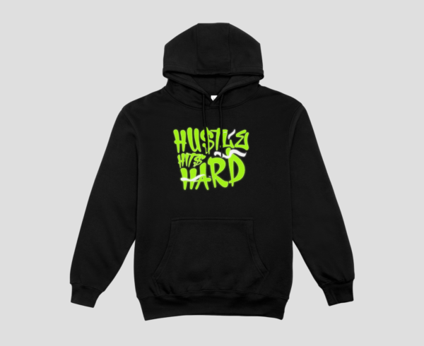 Hustle Hits Hard Unisex Hoodie