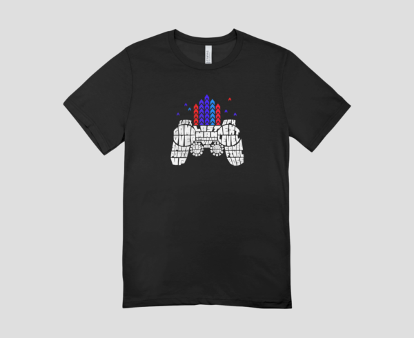 Typographic Gamer T- Shirt