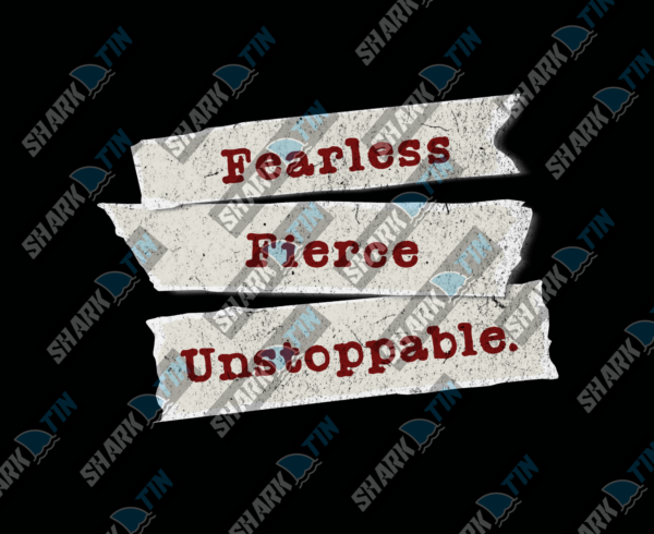 Fearless Fierce Unstoppable Unisex Hoodie - Image 2