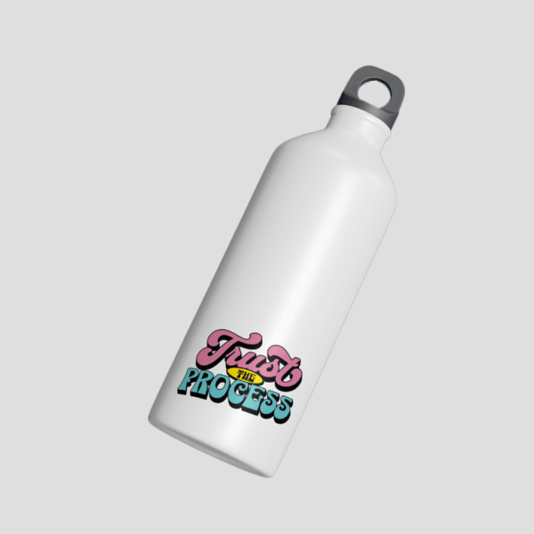 Trust The Process Steel Bottle