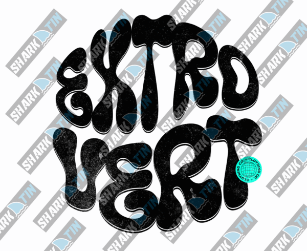Extrovert Unisex Kids T-Shirt - Image 2
