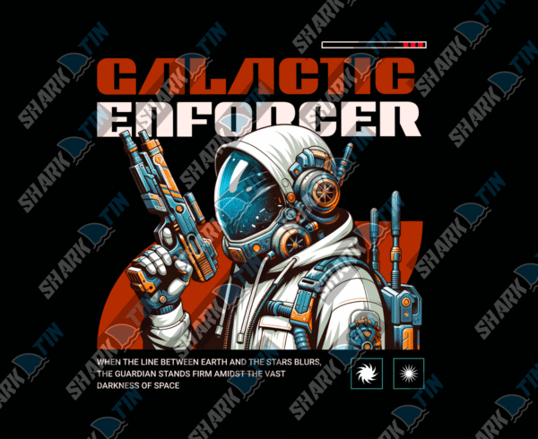 Galactic Enforcer Unisex Kids T-Shirt - Image 2