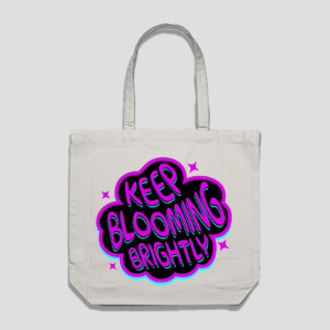 Keep Blooming Reusable Bag
