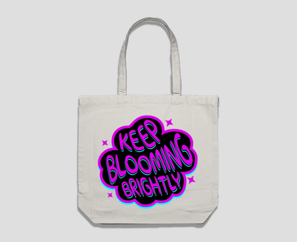 Keep Blooming Reusable Bag