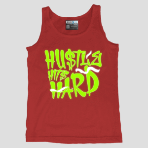 Hustle Hits Hard Unisex TankTop
