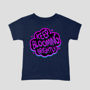 Keep Blooming Unisex Kids T-Shirt