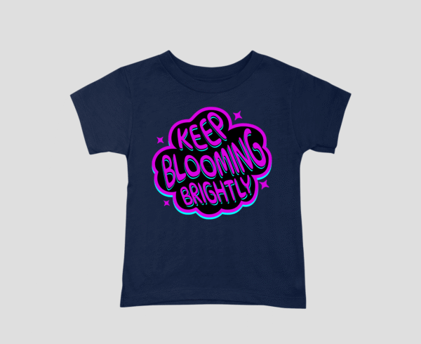 Keep Blooming Unisex Kids T-Shirt
