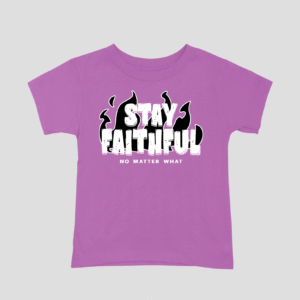 Stay Faithful Unisex Kids T-Shirt