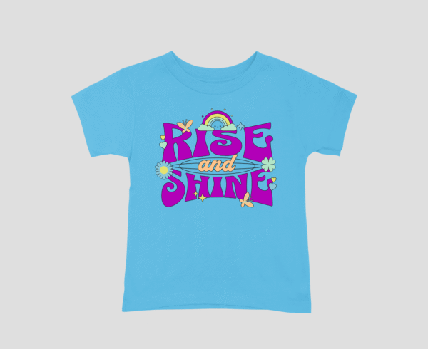 Rise and Shine Unisex Kids T-Shirt