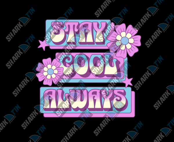 Stay Cool Always Unisex Oversized T-Shirt - Image 2