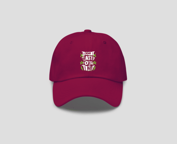 Dont Waste Your Time Cap