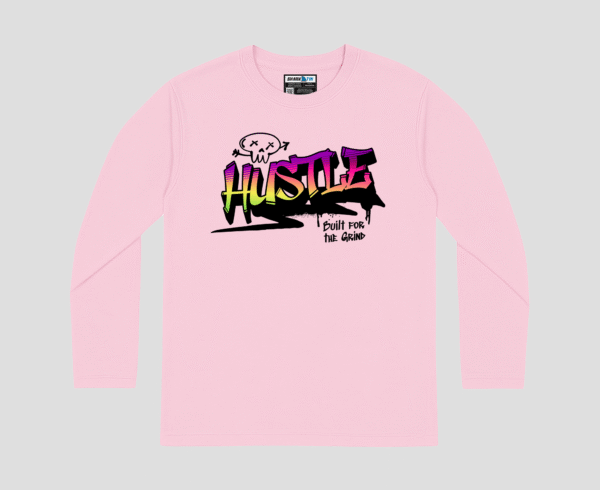 Hustle Unisex Long Sleeve T-Shirt