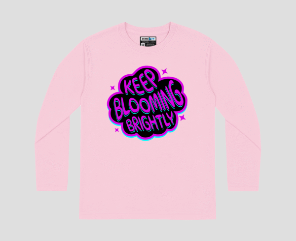 Keep Blooming Unisex Long Sleeve T-Shirt