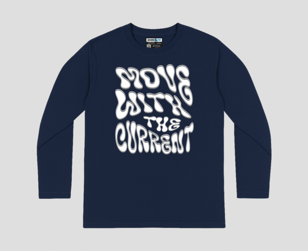 Move With The Current Unisex Long Sleeve T-Shirt