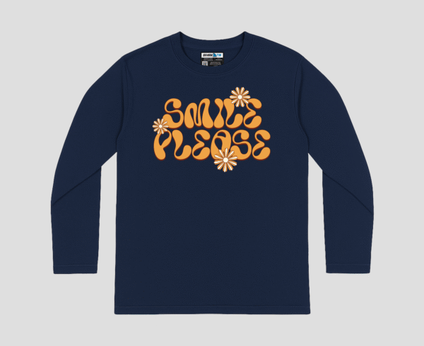 Smile Please Unisex Long Sleeve T-Shirt