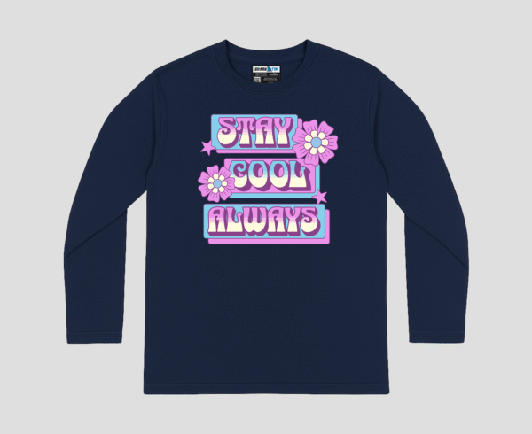 Stay Cool Always Unisex Long Sleeve T-Shirt