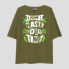 Dont Waste Your Time Unisex Oversized T-Shirt