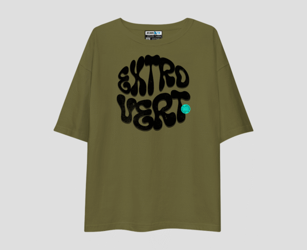 Extrovert Unisex Oversized T-Shirt