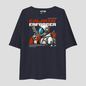 Galactic Enforcer Unisex Oversized T-Shirt