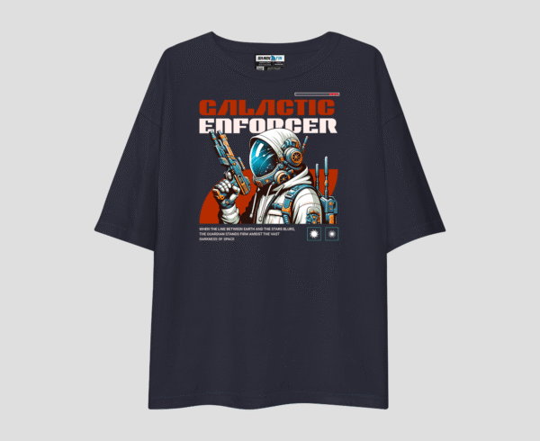 Galactic Enforcer Unisex Oversized T-Shirt