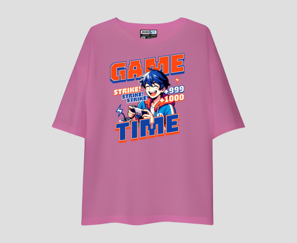Game Time Unisex Oversized T-Shirt
