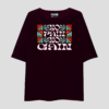 No Pain No Gain Unisex Oversized T-Shirt