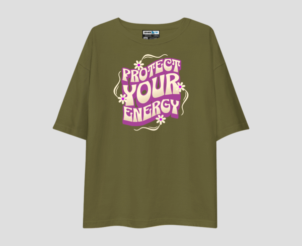 Protect Your Energy Unisex Oversized T-Shirt