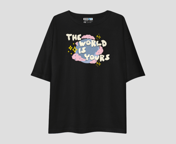 World is Yours Unisex Oversized T-Shirt