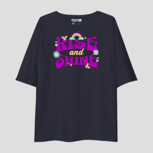 Rise and Shine Unisex Oversized T-Shirt
