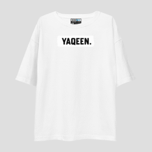 Yaqeen. Unisex Oversized T-Shirt