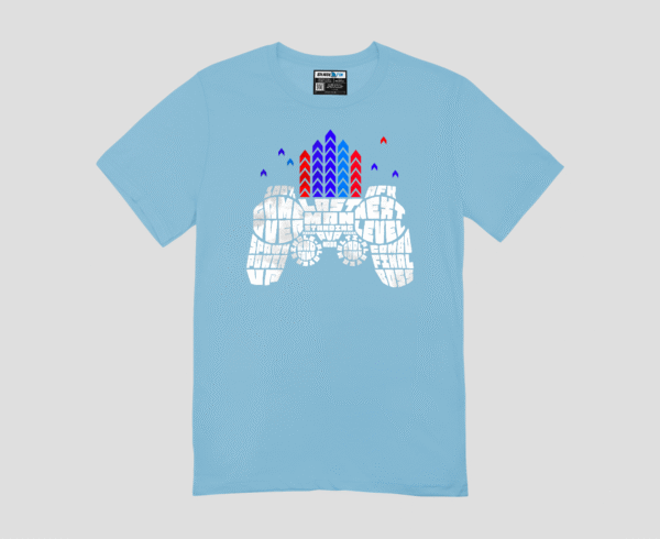Typographic Gamer Unisex Regular Fit T-Shirt