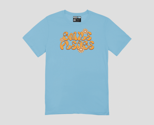 Smile Please Unisex Regular Fit T-Shirt