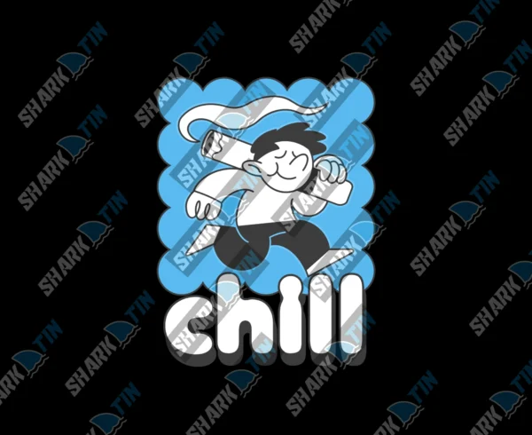 Chill Unisex Oversized T-Shirt - Image 2