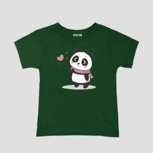 Kawai Panda Unisex Kids T-Shirt