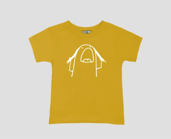 Flork Screaming Meme Unisex Kids T-Shirt