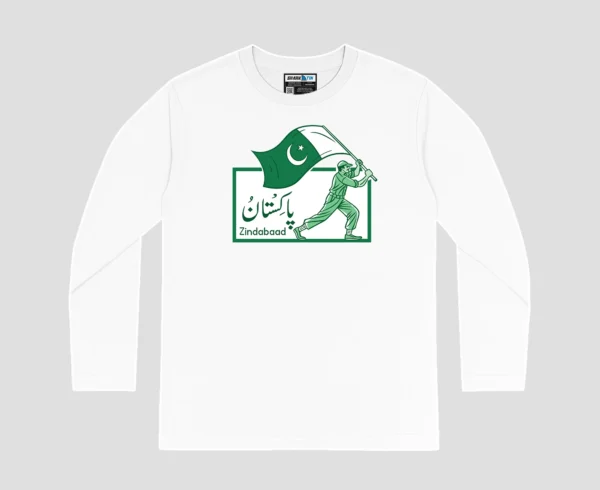Pakistan Zindabaad Unisex Long Sleeve T-Shirt