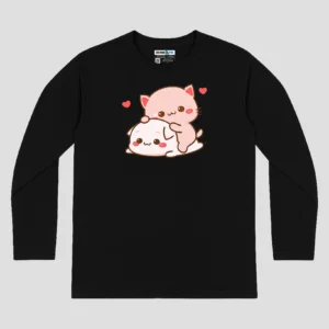 Kawai Cats Unisex Long Sleeve T-Shirt