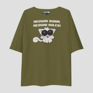 Meowri Dunia, Meowri Rules Unisex Oversized T-Shirt