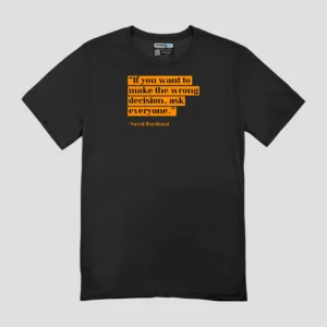 Wrong Decision Unisex Regular Fit T-Shirt
