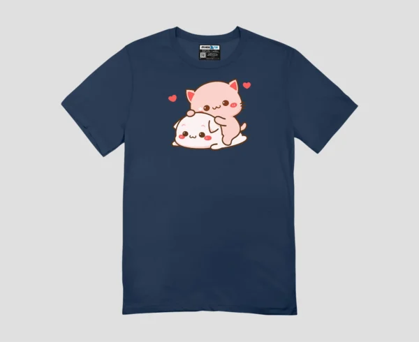 Kawai Cats Unisex Regular Fit T-Shirt