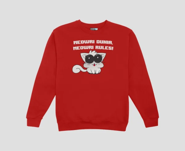 Meowri Dunia, Meowri Rules Unisex SweatShirt