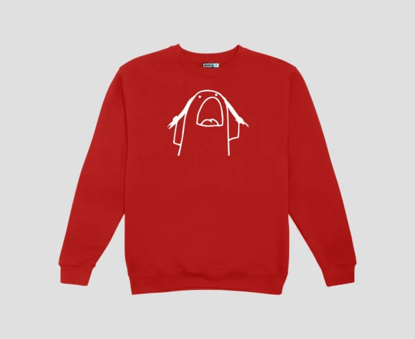 Flork Screaming Meme Unisex SweatShirt