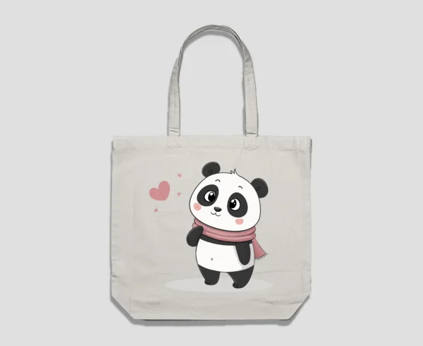 Kawai Panda Reusable Bag