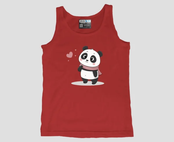 Kawai Panda Unisex TankTop