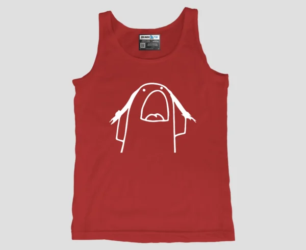 Flork Screaming Meme Unisex TankTop