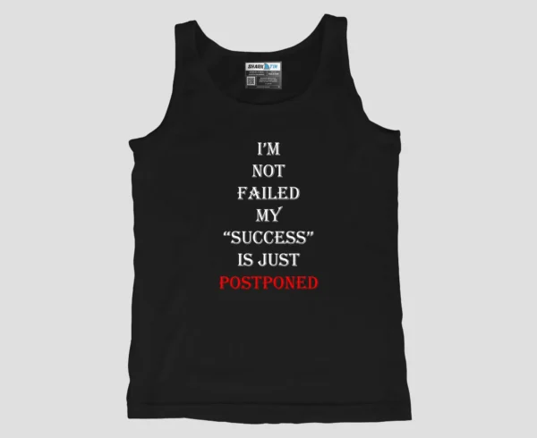 Success is Postponed Unisex TankTop